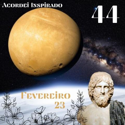 Acordei Inspirado  044/2023 - Presente mutante