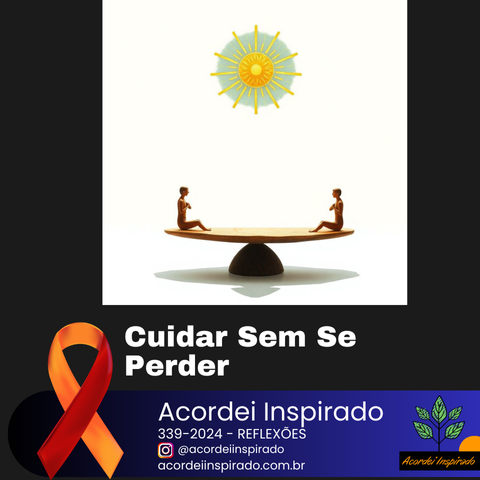Acordei Inspirado 339/2024 - Cuidar Sem Se Perder