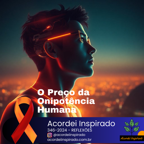 Acordei Inspirado - 346/2024 - O Preço da Onipotência Humana