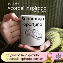 Acordei Inspirado 151/2024 - Segurança oportuna