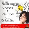 Acordei Inspirado 359/2023 - Vozes e Verbos da Criação