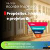 Acordei Inspirado 116/2024 - Propósitos, histórias e projetos