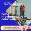 Acordei Inspirado 129/2024 - Paz é movimento de convivência